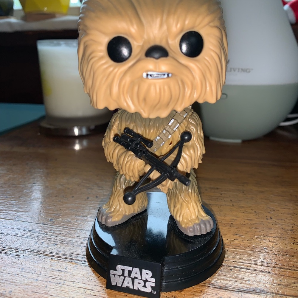 Star Wars Chewbacca Funko POP with stand